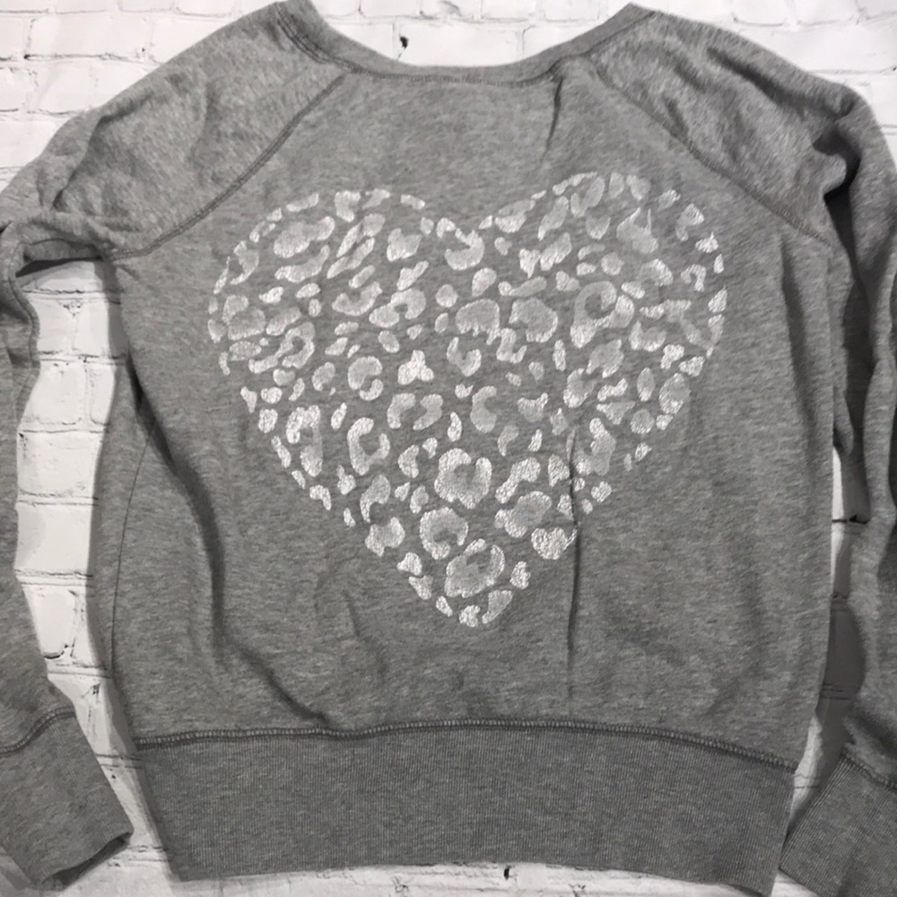 Pink Victoria’s Secret Crew Neck Logo Sweatshirt - Picture 4 of 4